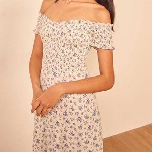 NEW Reformation Floral Murphy Dress in Size 10